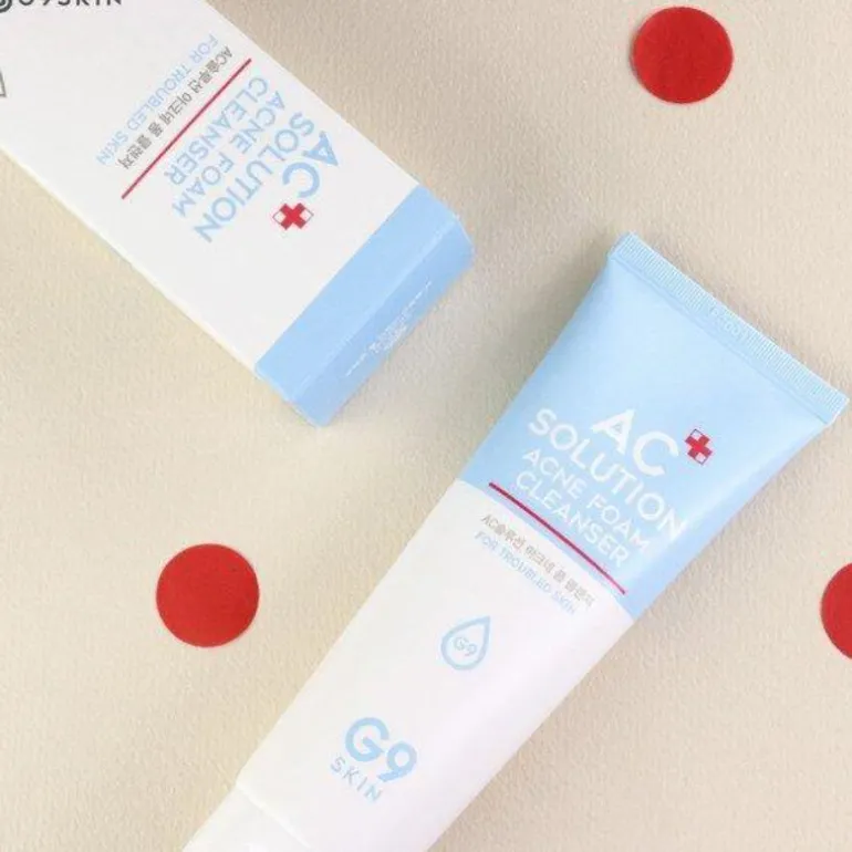 AC Solution ACNE foam cleanser