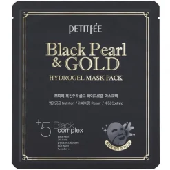 Black Pearl & Gold Hydrogel Mask Pack