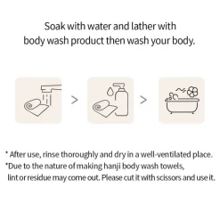 Hanji Body Wash Towel
