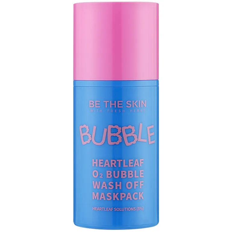 Heartleaf O2 Bubble Wash Off Mask Pack