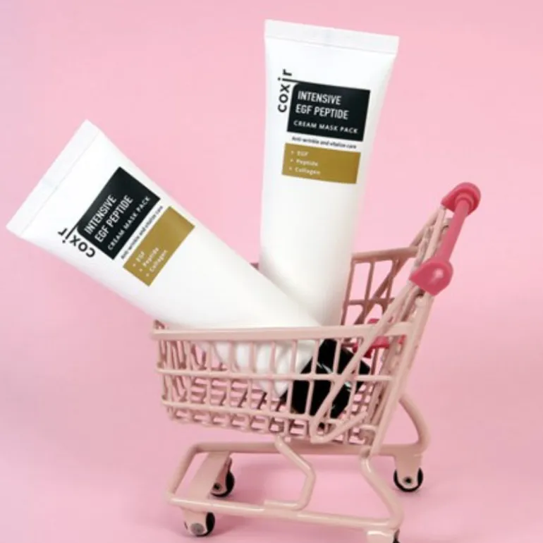 Intensive EGF Peptide Cream Mask pack