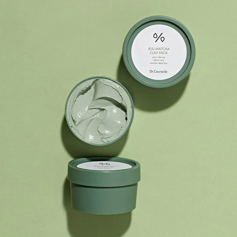 Jeju Matcha Clay Pack