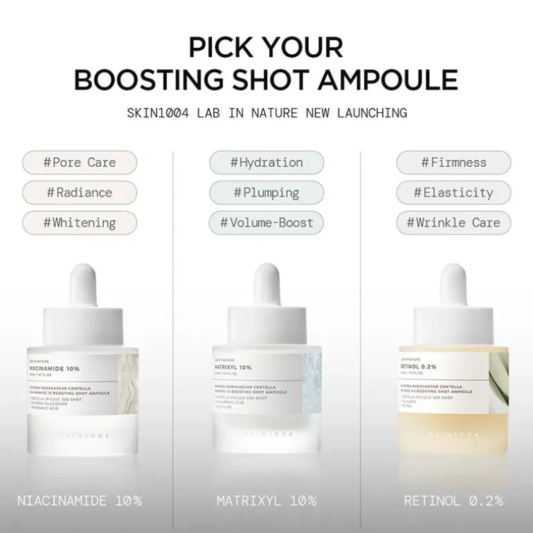 Madagascar Centella Niacinamide 10 Boosting Shot Ampoule
