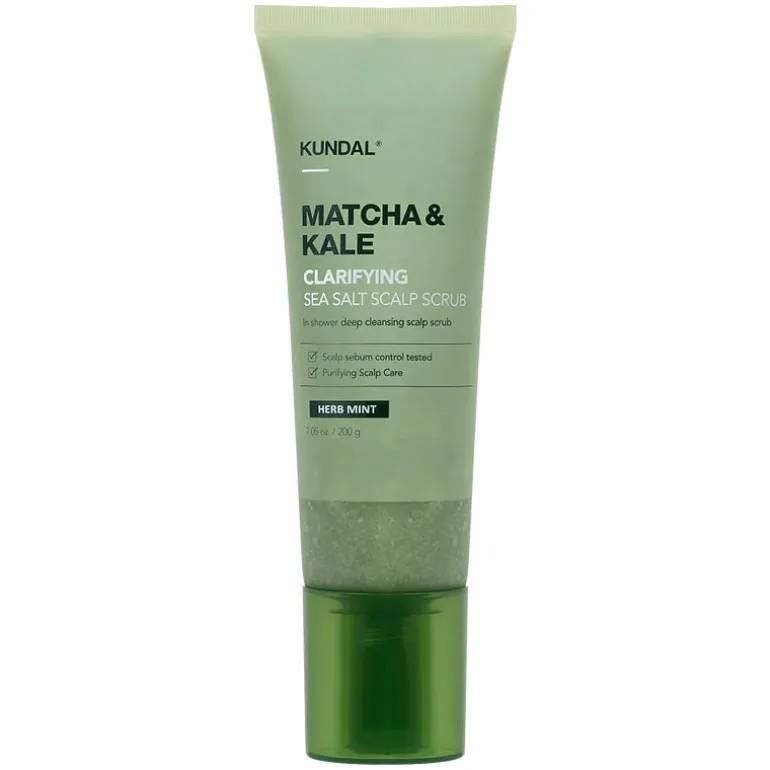 Matcha & Kale Clarifying Sea Salt Scalp Scrub