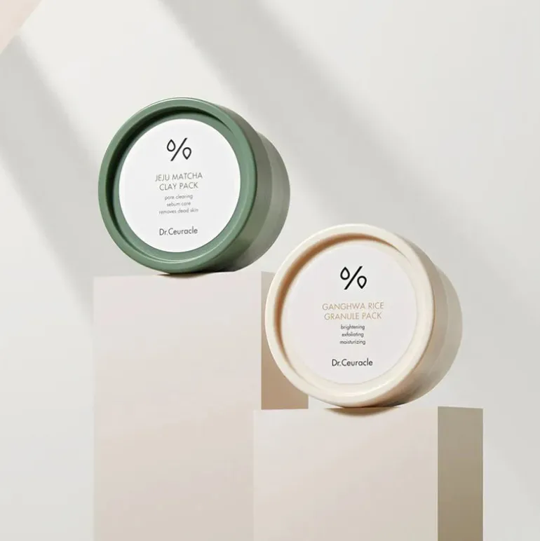 Matcha & Rice Wash-Off Pack Duo