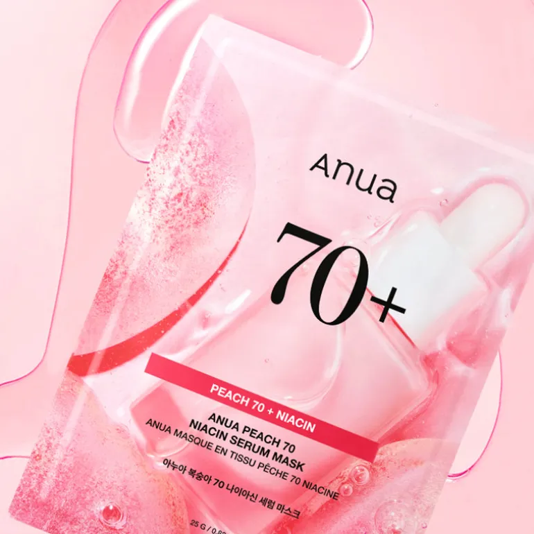 Peach 70% Niacin Serum Mask