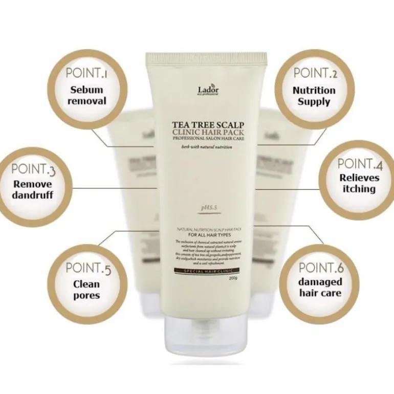 Tea Tree Scalp Clinic Hair Pack